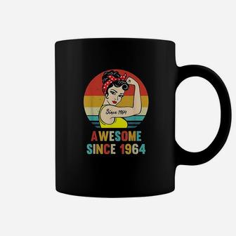 Vintage 58th Birthday 1964 Women Gift For 58 Year Old Coffee Mug - Seseable