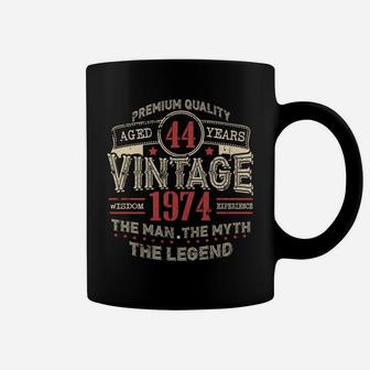 Vintage Awesome Legends Born In 1974 Aged 48th Yrs Years Old Coffee Mug - Seseable