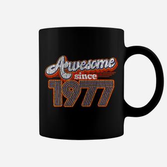 Vintage Awesome Since 1977 45th Birthday Gift 45 Years Old Coffee Mug - Seseable