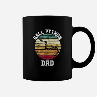 Vintage Ball Python Dad Pet Snake Coffee Mug - Seseable