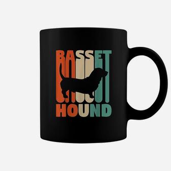 Vintage Basset Hound Basset Hound Gift Dog Lover Gift Coffee Mug - Seseable