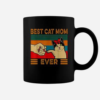 Vintage Best Cat Mom Ever Best Gifts For Mom Coffee Mug - Seseable