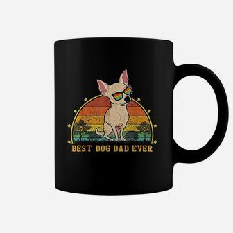 Vintage Best Chihuahua Dog Dad Ever Gift Dog Lover Coffee Mug - Seseable