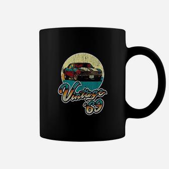 Vintage Birthday 1969 Classic Muscle Car Gift Coffee Mug - Seseable