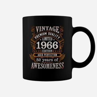Vintage Born In 1966 56th Birthday 56 Years Old Awesome Gift Coffee Mug - Seseable