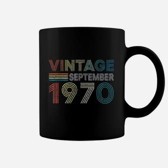 Vintage Born In September 1970 Man Myth Legend Coffee Mug - Seseable