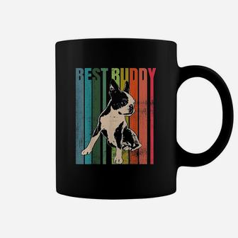 Vintage Boston Terrier Best Buddy Coffee Mug - Seseable