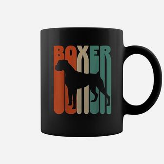 Vintage Boxer Gift For Dog Lover Funny Dog Owner Retro Boxer Coffee Mug - Seseable