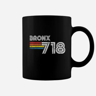 Vintage Bronx Proud 718 New York City State Gift Coffee Mug - Seseable