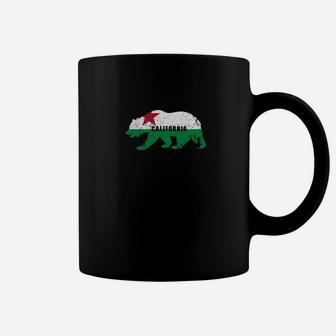 Vintage California Bear Flag Coffee Mug - Seseable