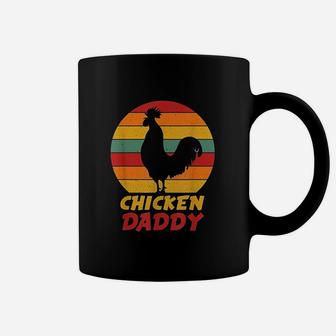 Vintage Chicken Daddy Farmer Country Farm Men Boys Coffee Mug - Seseable