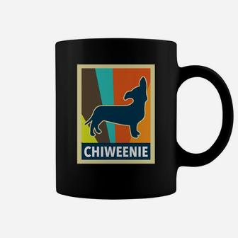 Vintage Chiweenie Cool Dog Chiweenie Shirt Coffee Mug - Seseable