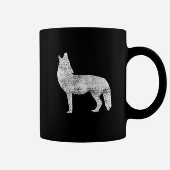 Vintage Coyote Alaska Canada Coffee Mug - Seseable