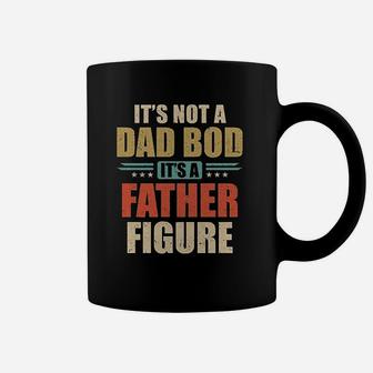 Vintage Dad Gift Its Not A Dad Bod Its A Father Figure Coffee Mug - Seseable