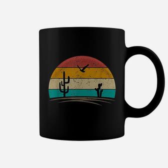 Vintage Desert Cactus Retro Vintage 70s Coffee Mug - Seseable