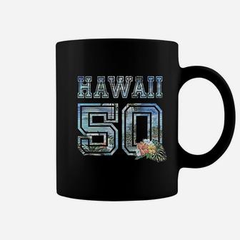Vintage Hawaii 50 Coffee Mug - Seseable