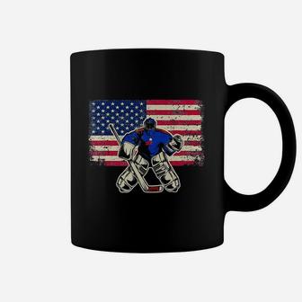 Vintage Ice Hockey Goalie Coffee Mug - Seseable