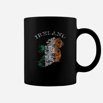 Vintage Ireland Irish Flag Coffee Mug - Seseable