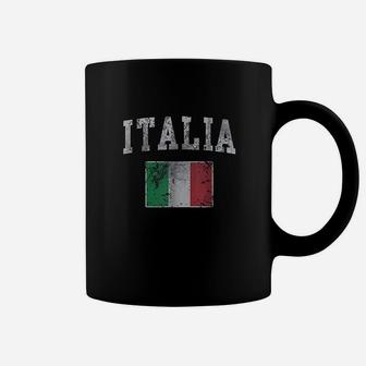 Vintage Italia Italian Flag Italy Coffee Mug - Seseable