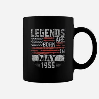 Vintage Legends Born In May 1955 65 Yrs Years Old Coffee Mug - Seseable