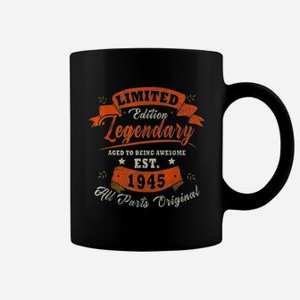 Vintage Made In 1945 77th Birthday Gifts For 77 Years Old Coffee Mug - Seseable