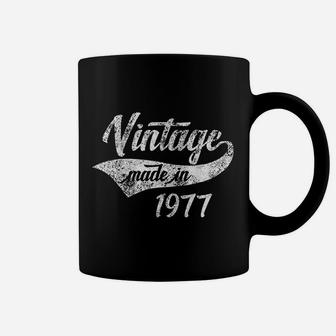 Vintage Made In 1977 Birth Year 1970s Coffee Mug - Seseable
