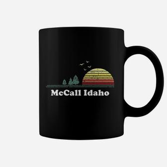 Vintage Mccall Idaho Sunset Coffee Mug - Seseable