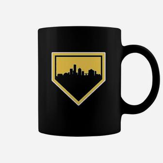 Vintage Milwaukee Baseball Mil Home Skyline Coffee Mug - Seseable