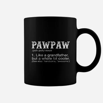 Vintage Pawpaw Like A Grandfather But Cooler Funny Coffee Mug - Seseable