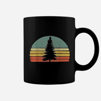 Vintage Pine Tree Graphic Coffee Mug - Seseable