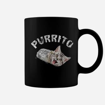 Vintage Purrito Cat Coffee Mug - Seseable