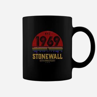 Vintage Rainbow Stonewall 1969 Nyc Lgbtq Rights Gay Pride Shirt Coffee Mug - Seseable