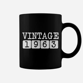 Vintage Retro 1963 59th Birthday 59 Years Old Gift Coffee Mug - Seseable
