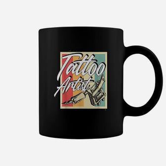 Vintage Retro Tattoo Artist Classic Style Tattoo Lover Gift Coffee Mug - Seseable