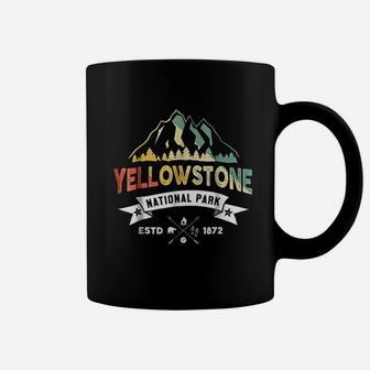 Vintage Retro Yellowstone National Park Souvenir Coffee Mug | Seseable CA