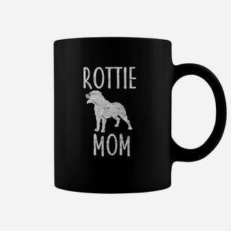 Vintage Rottweiler Mom Coffee Mug - Seseable