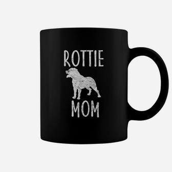 Vintage Rottweiler Mom Gift Rott Dog Owner Rottie Mother Coffee Mug - Seseable
