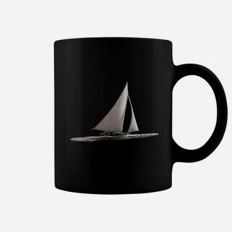 Vintage Sail Boat Nautical Dad Sailing Coffee Mug - Seseable
