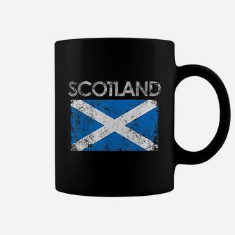 Vintage Scotland Flag Pride Scottish Gift Coffee Mug - Seseable