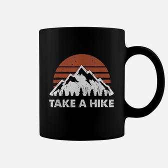 Vintage Take A Hike Outdoors Nature Hiking Lover Coffee Mug - Seseable