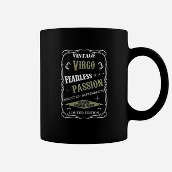 Vintage Virgo Fearless Passion Coffee Mug | Seseable CA