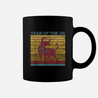 Vintage Zodiac Chinese New Year Clothes Year Of The Ox 2021 Coffee Mug - Seseable