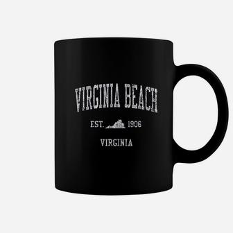 Virginia Beach Va Vintage Design Coffee Mug - Seseable