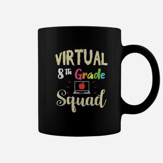 Virtual 8th Grade Squad Teacher Student Back To School Coffee Mug - Seseable