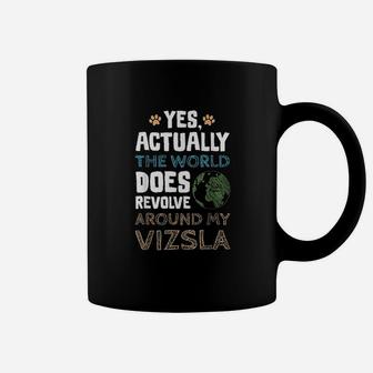 Vizsla Gifts Funny Vizsla Dog Lover Coffee Mug - Seseable