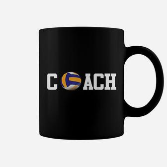 Volleyball Coach Volleyball Ball Sport Gift Coffee Mug - Seseable