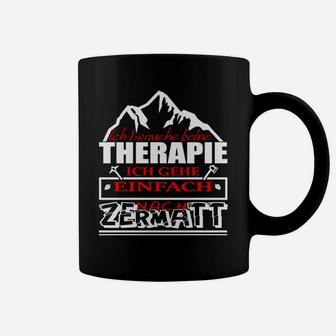 Wanderlust Bergliebhaber Tassen mit Zermatt Spruch - Seseable