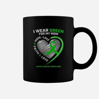 Warrior Fighter Mom Kidney Disease Awareness Coffee Mug - Seseable