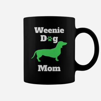 Weenie Dogs Shelter Lovers Dachshund Mom Coffee Mug - Seseable
