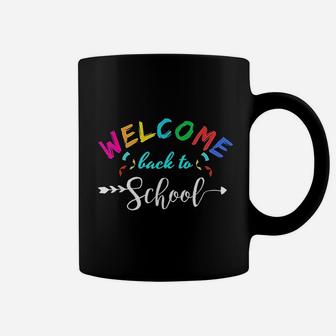 Welcome Back To School Funny Teacher Love Gift Coffee Mug - Seseable